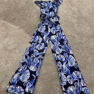Lily Pulitzer XS Floral Jumpsuit